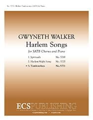 Harlem Songs: No. 3. Tambourines